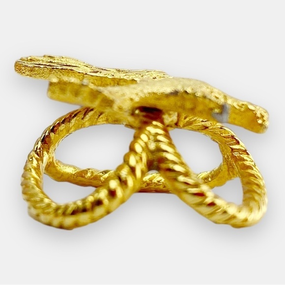 Vintage Eagle Scarf Tie - Picture 2 of 4